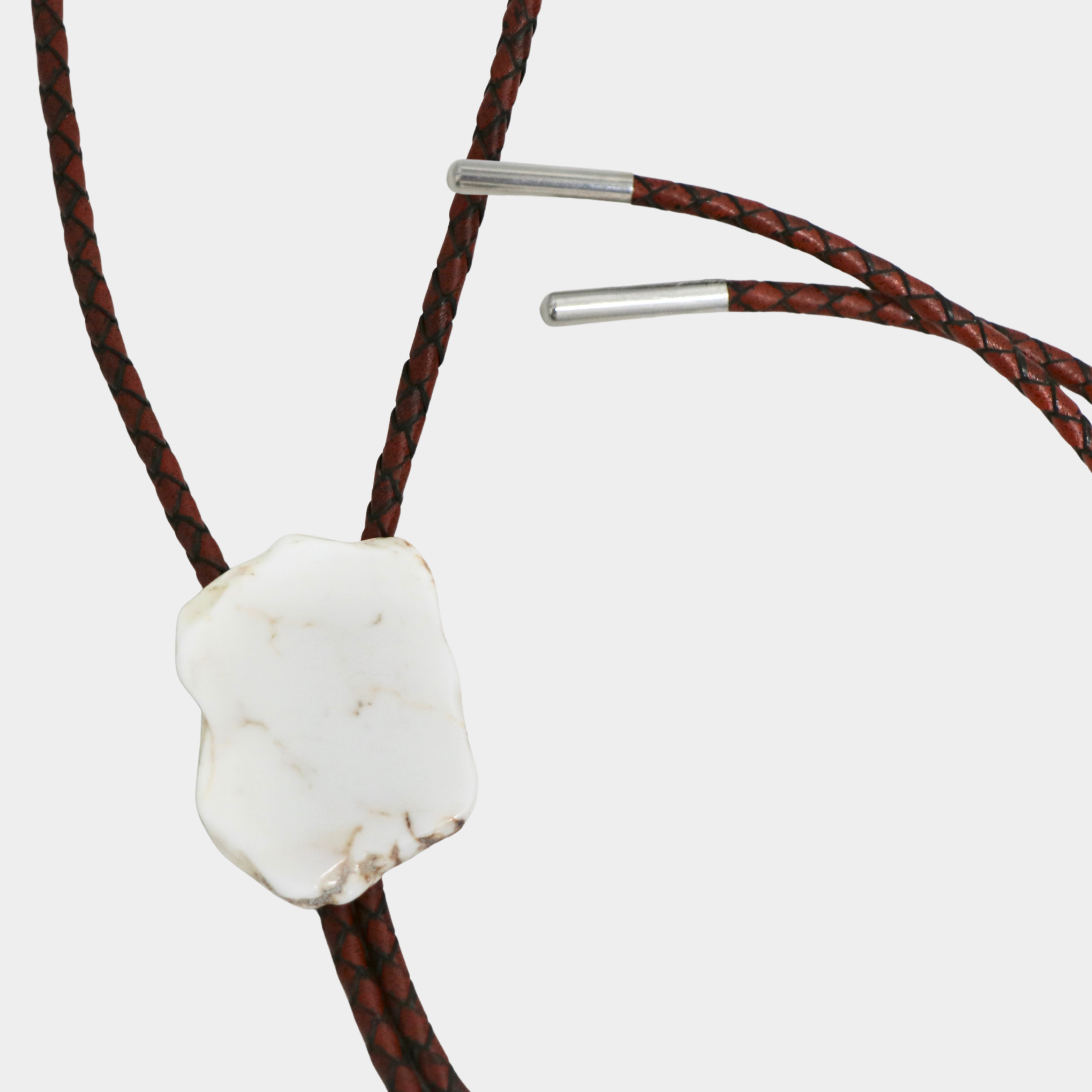 WHITE ANTLER - SILVER || STANDARD BOLO