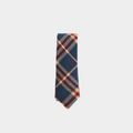 JASON • Blue, Cream, and Crimson Plaid Mens Tie - Men's Tie