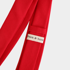 BLAZE • Solid Red Men's Tie - Men's Tie