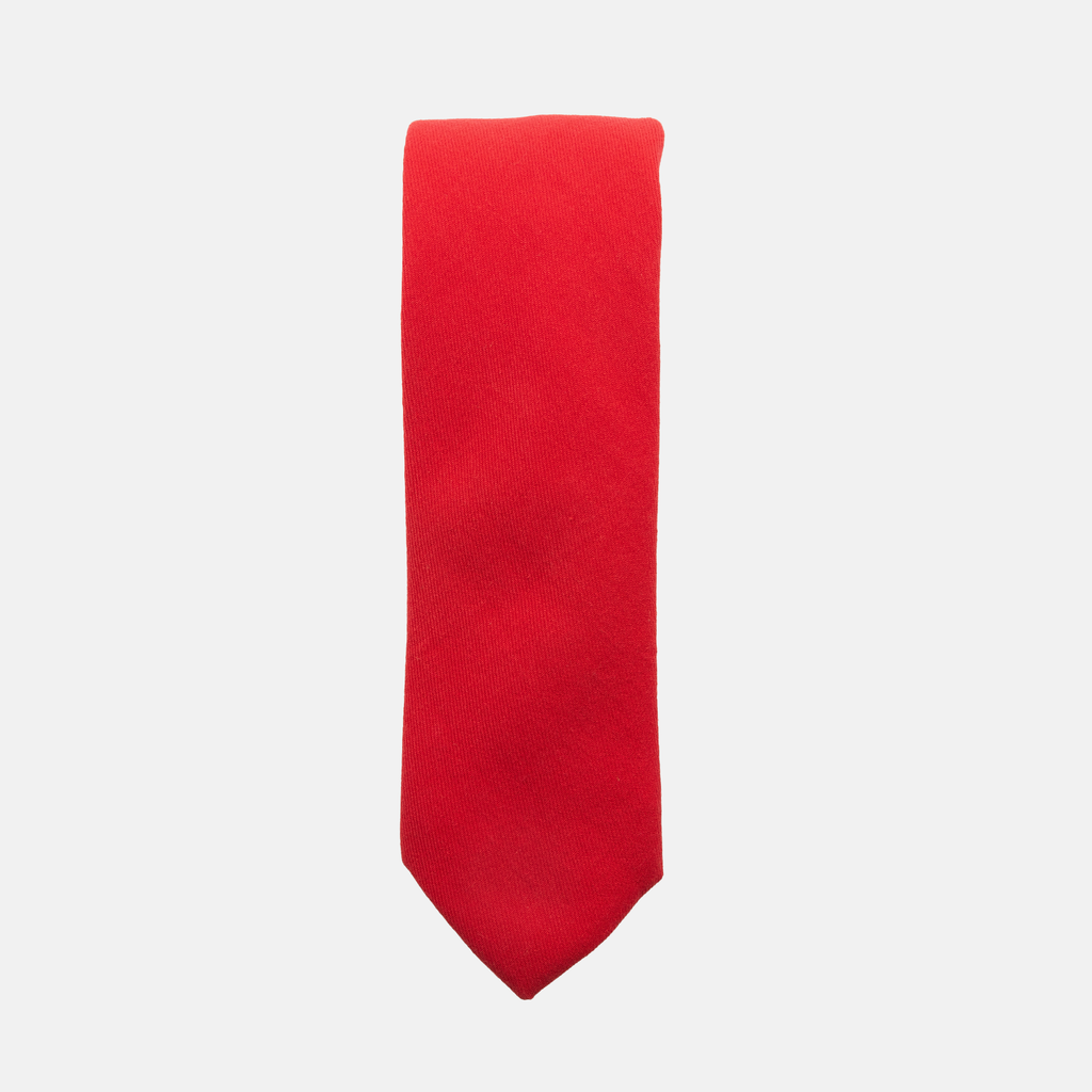 BLAZE • Solid Red Men's Tie - Men's Tie