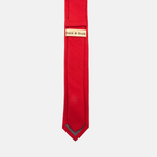 BLAZE • Solid Red Men's Tie - Men's Tie