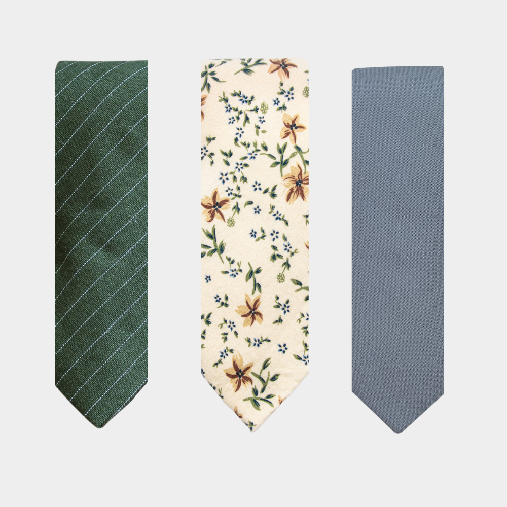 Garden Breeze || TRIO - Neckties