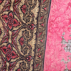 KANTHA QUILT || PINK DAHLIA - KANTHA QUILT