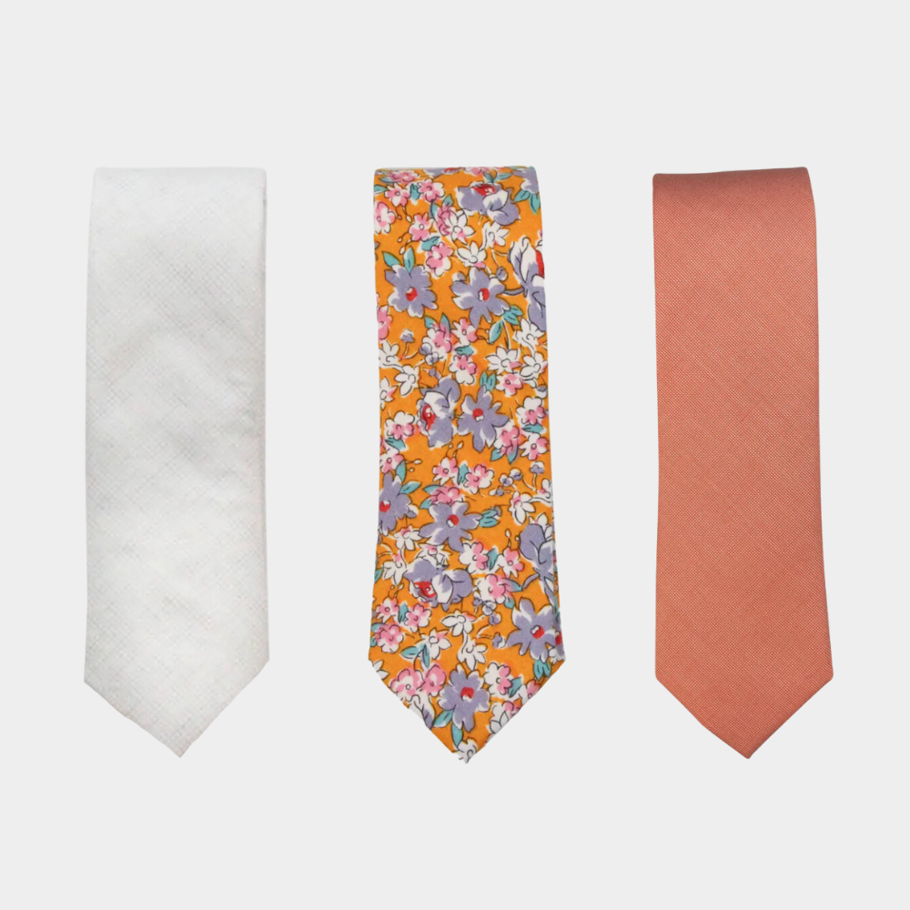 Tangerine Tango || TRIO - Neckties