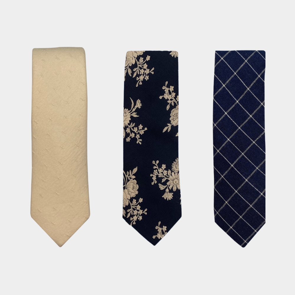 Vintage Lace || TRIO - Neckties