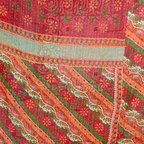KANTHA QUILT || HARVEST CHERRY - KANTHA QUILT