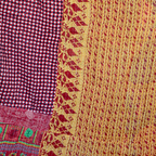 KANTHA QUILT || HARVEST CHERRY - KANTHA QUILT