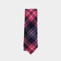 LUKE • Purple Plaid Men's Tie - Men's Tie