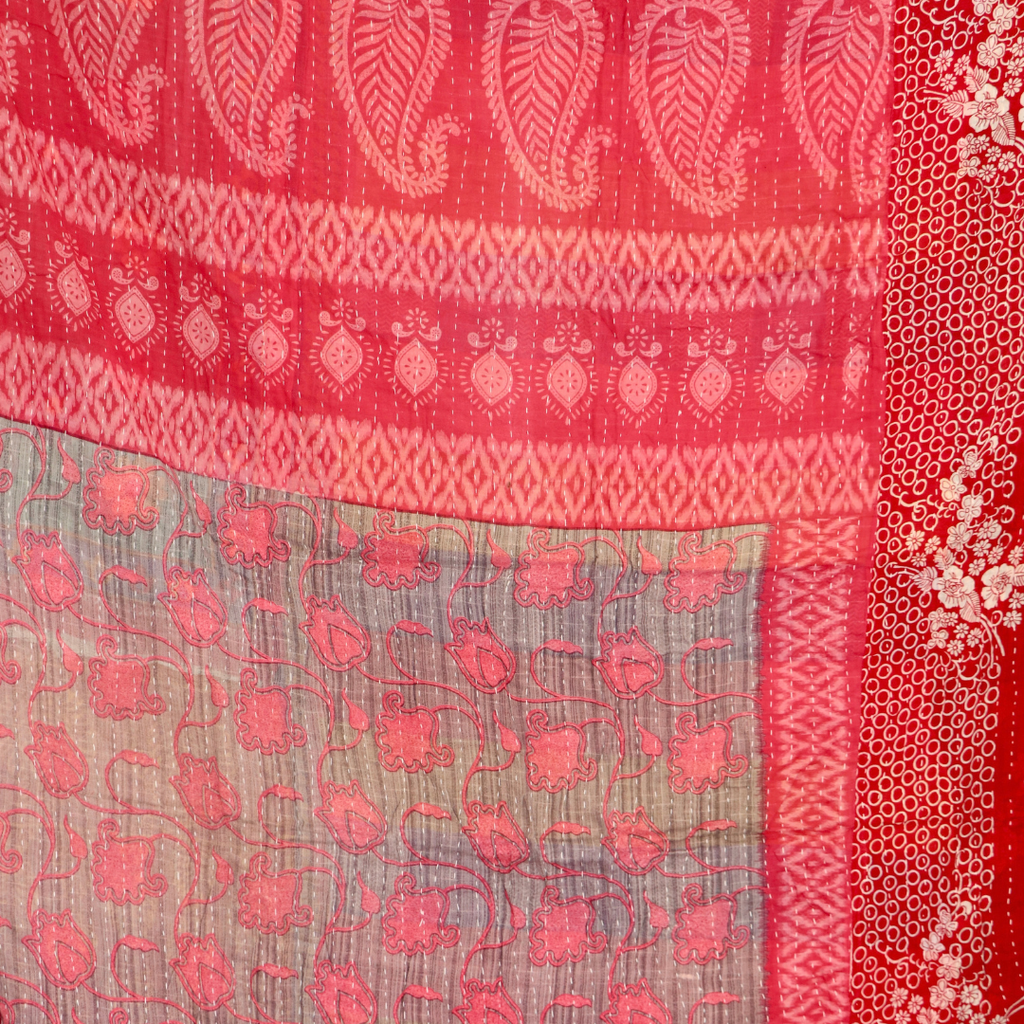 KANTHA QUILT || ROYAL RUBY - KANTHA QUILT