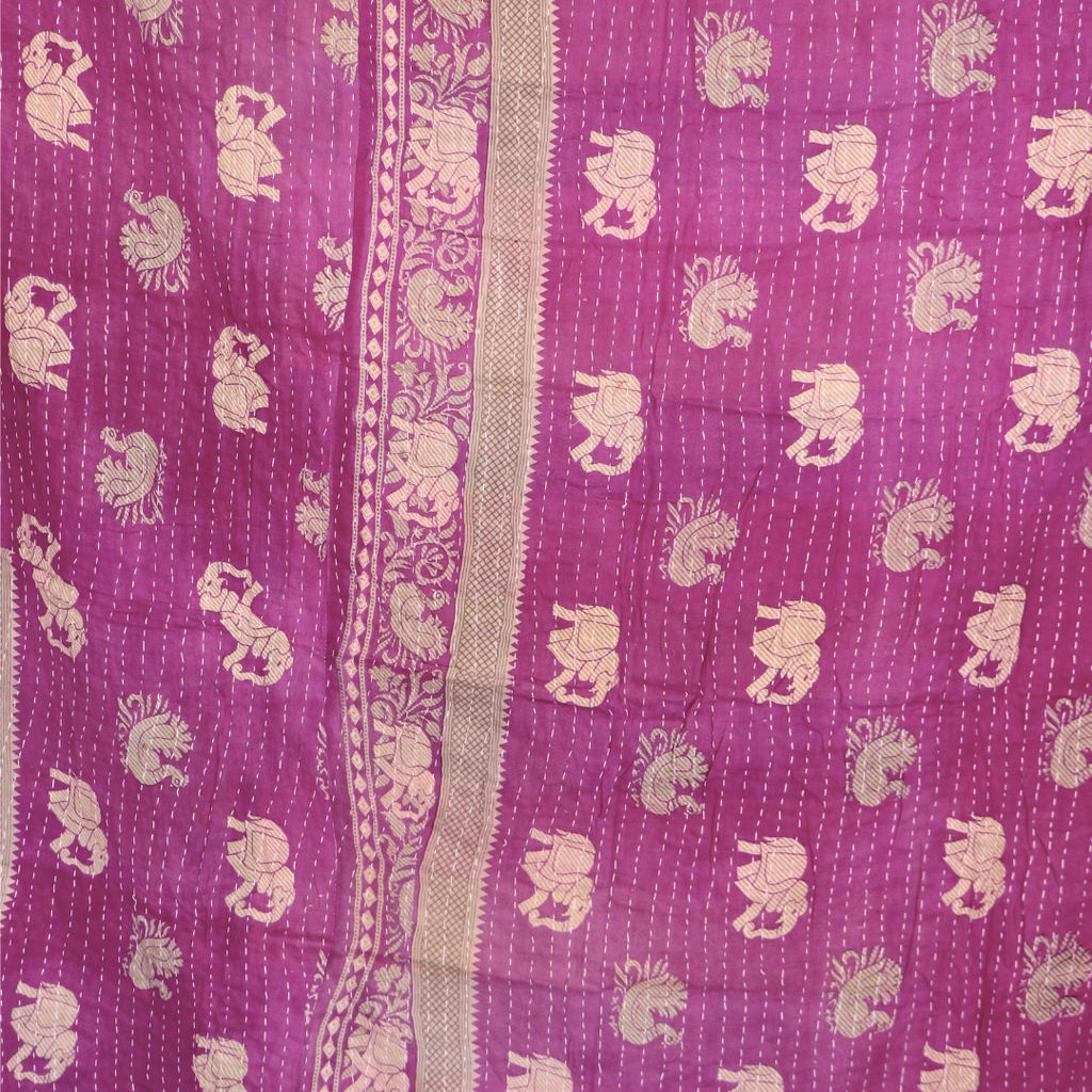 KANTHA QUILT || ROYAL RUBY - KANTHA QUILT