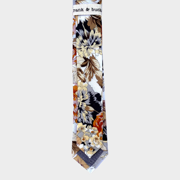 Huck Floral Necktie | Cotton Ties - Frank & Buck