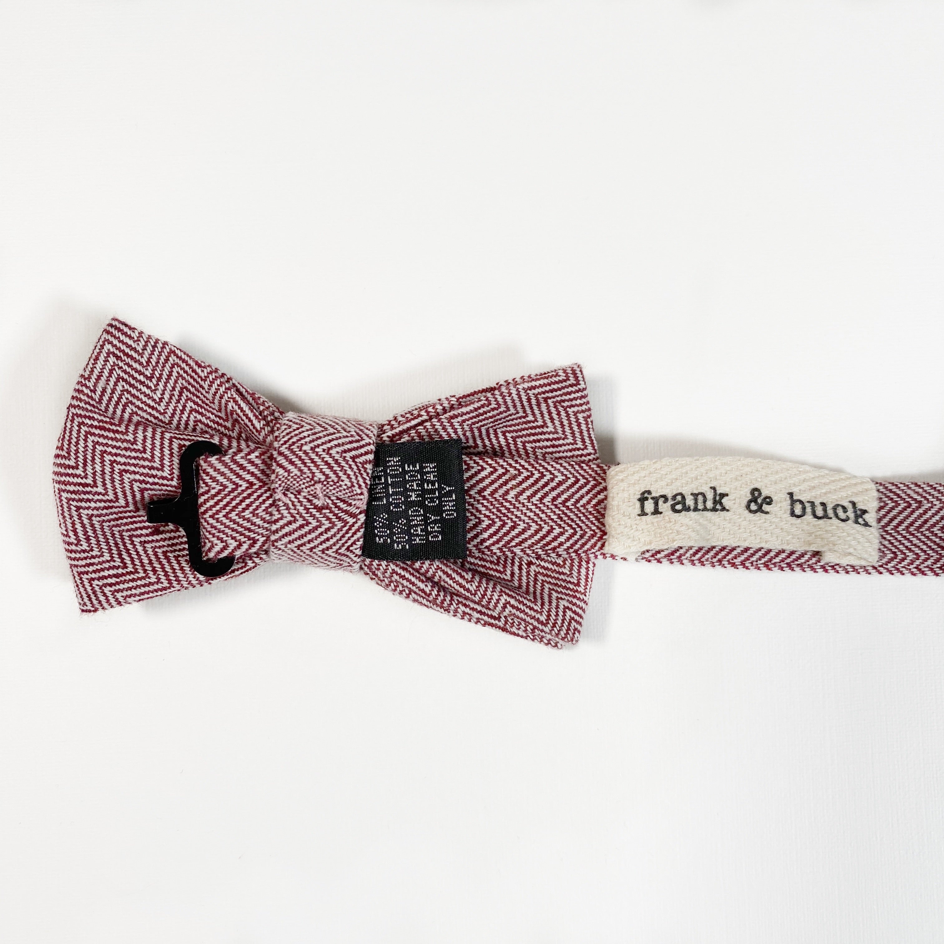 LOGAN || SMALL PET BOW TIE - Pet Bow Tie