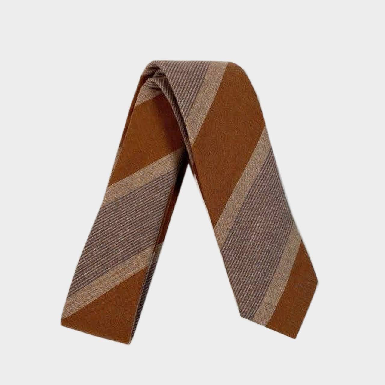 BROWN - Men's Tie